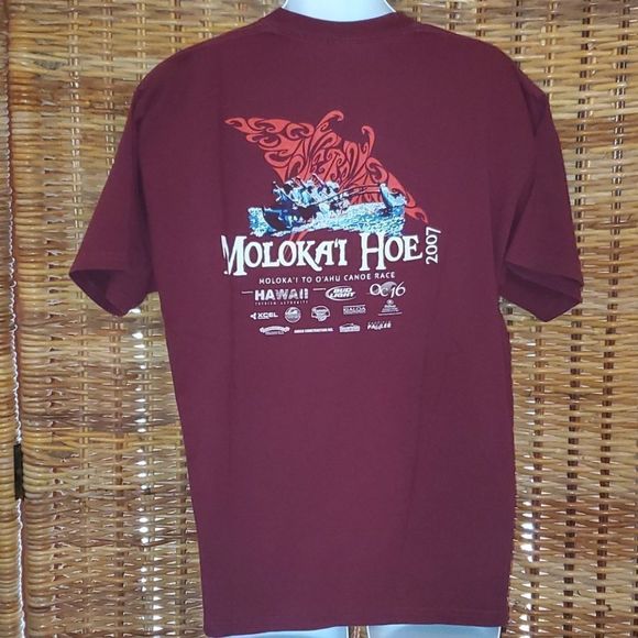 Molokai Hoe 2007 Canoe Race Shirt  XL - Picture 1 of 5